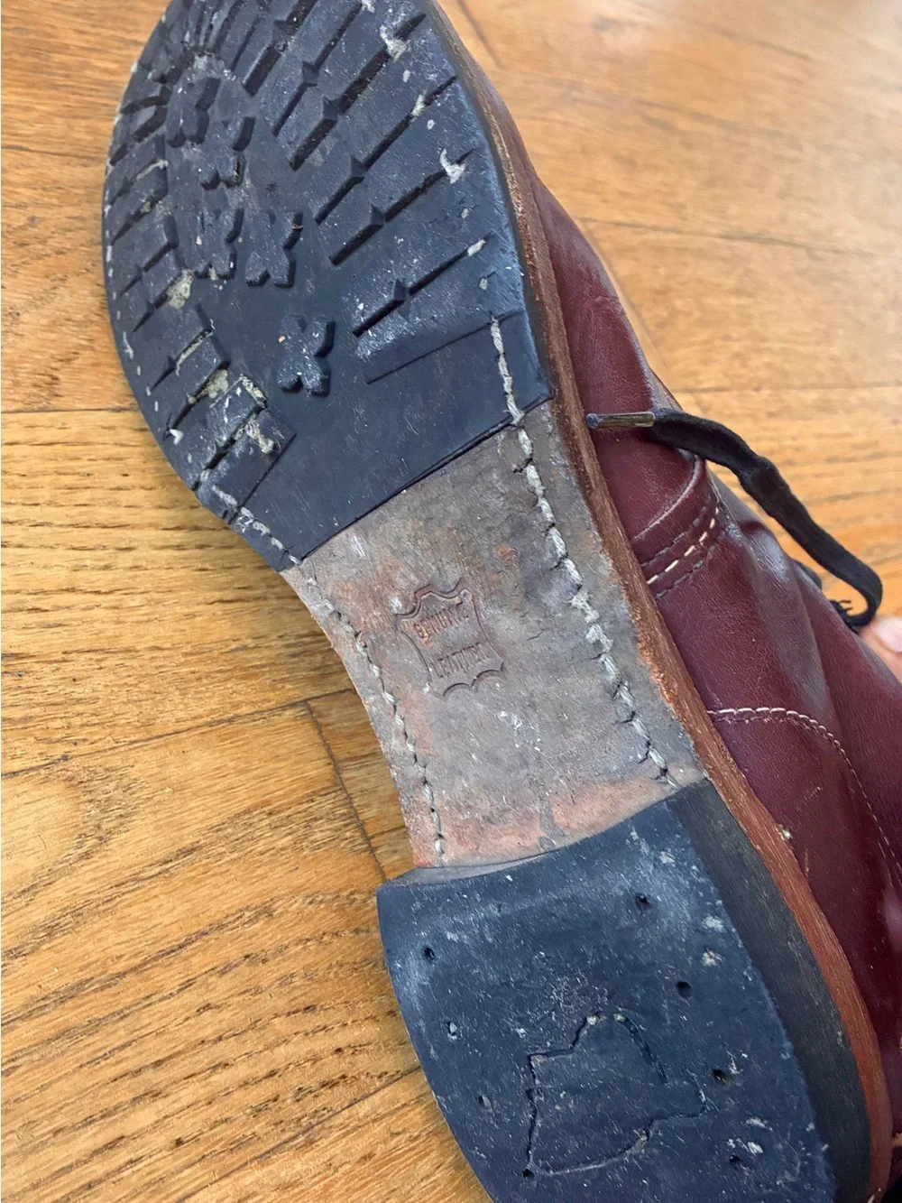 Red Wing Beckman Leather Lace-Up Boots 11
